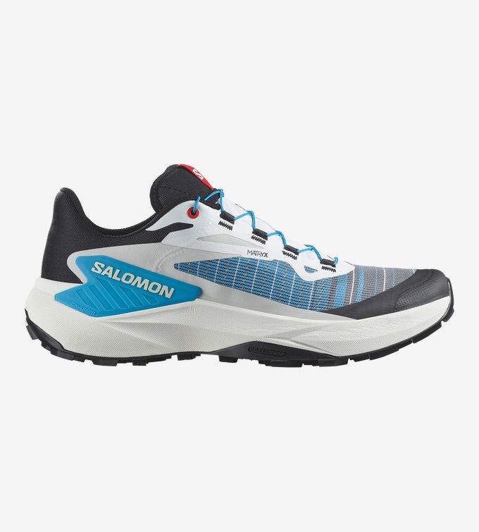 Salomon Men's Genesis - Black / White / Transcend Blue - Interval Running