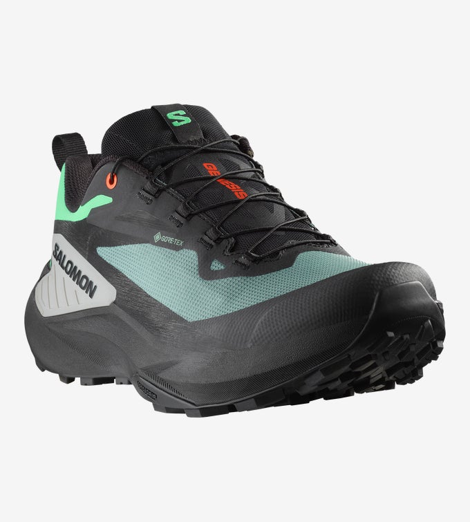 Salomon Men's GENESIS GORE - TEX - North Atlantic / Black / Sharkskin - Interval Running