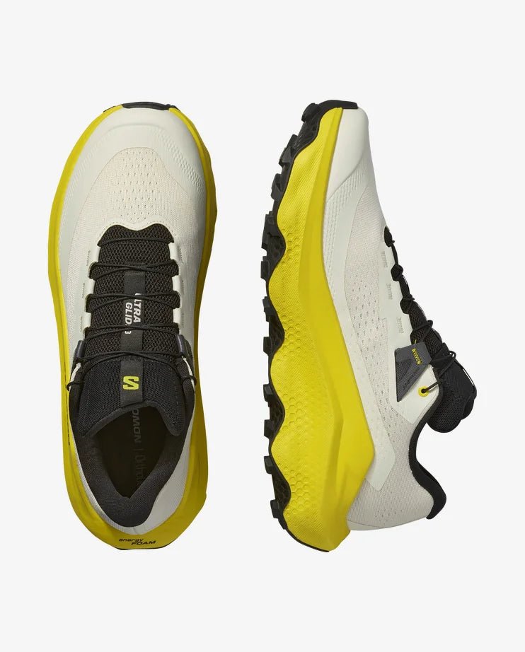 Salomon Men's Ultra Glide 3 – Almond Milk / Incaberry / Black - Interval Running