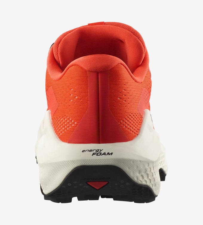 Salomon Men's Ultra Glide 3 – Cherry Tomato / Vanilla Ice / Black - Interval Running