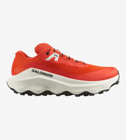 Salomon Men's Ultra Glide 3 – Cherry Tomato / Vanilla Ice / Black - Interval Running