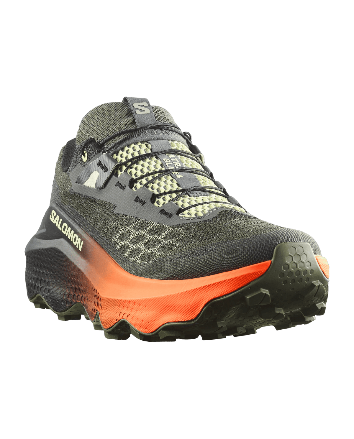 Salomon Men's Ultra Glide 4 – Urban Chic / Black / Lime Cream - Interval Running