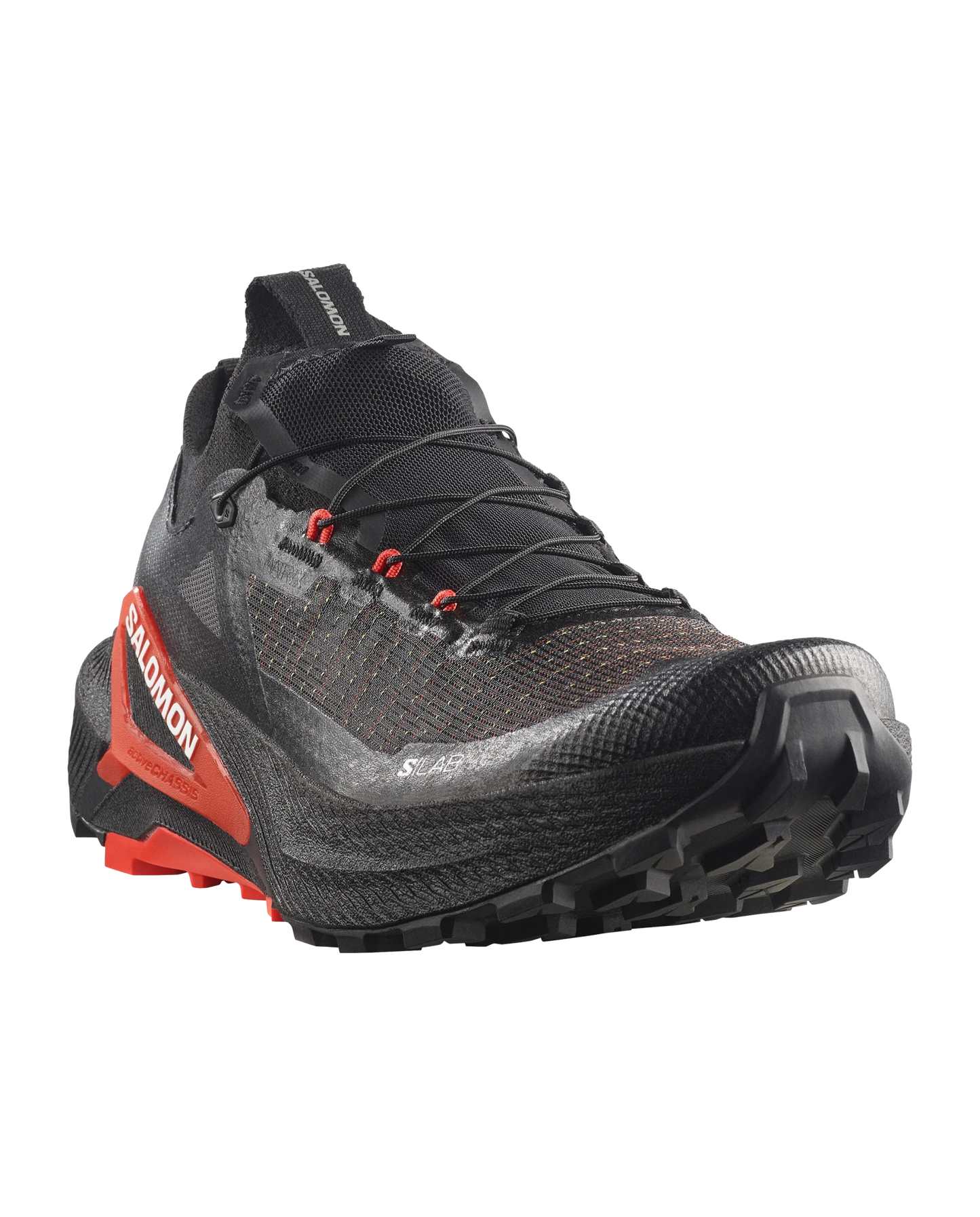 Salomon S/Lab Genesis 2 - Unisex - Black / Black / Fiery Red - Interval Running