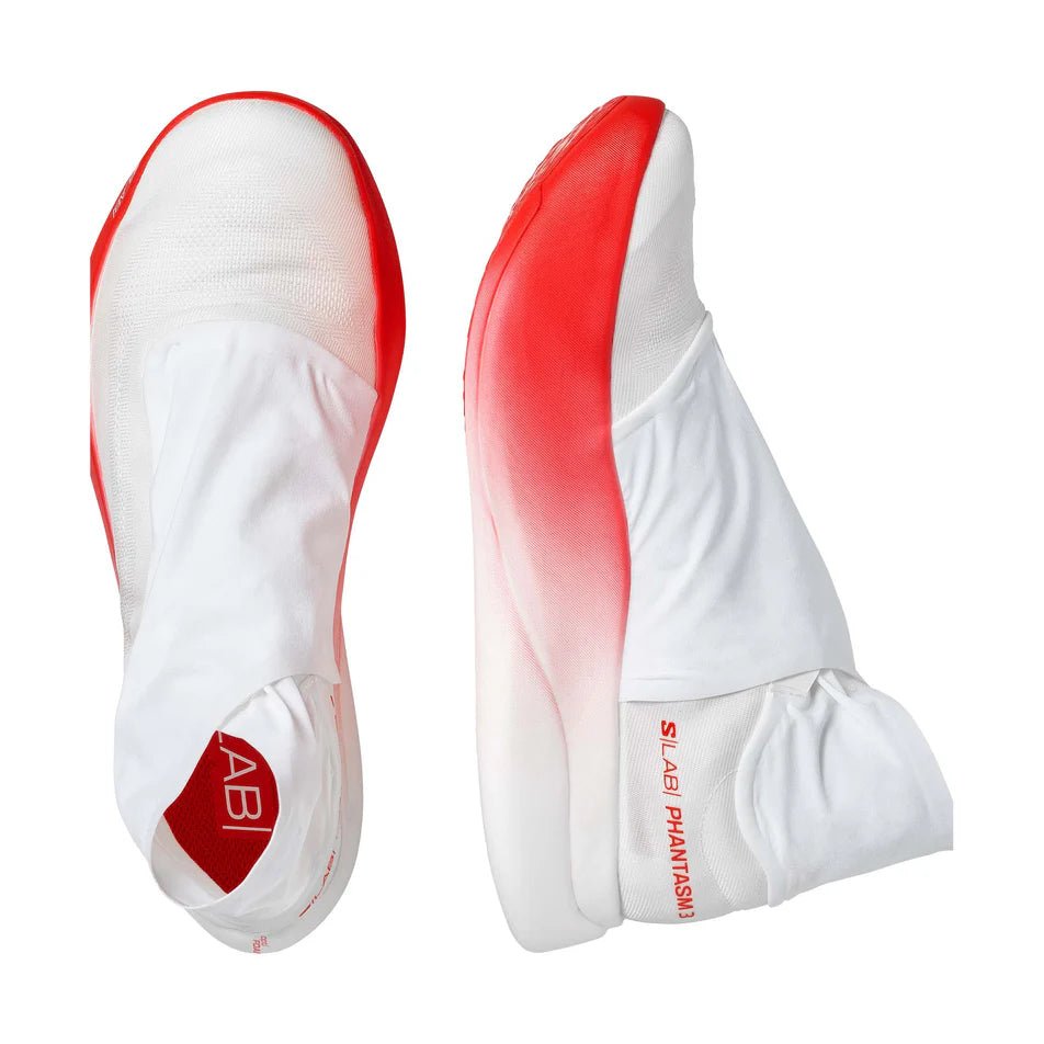 Salomon S/LAB Phantasm 3 - White / White / Fiery Red - Interval Running