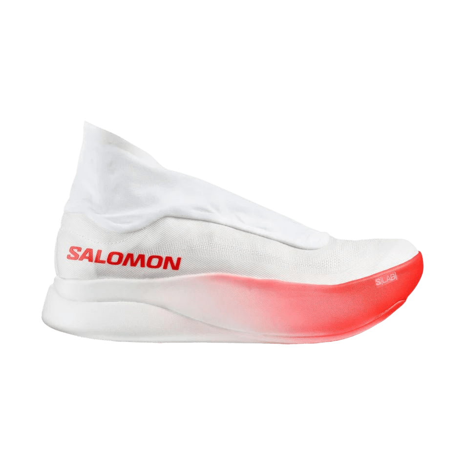Salomon S/LAB Phantasm 3 - White / White / Fiery Red - Interval Running