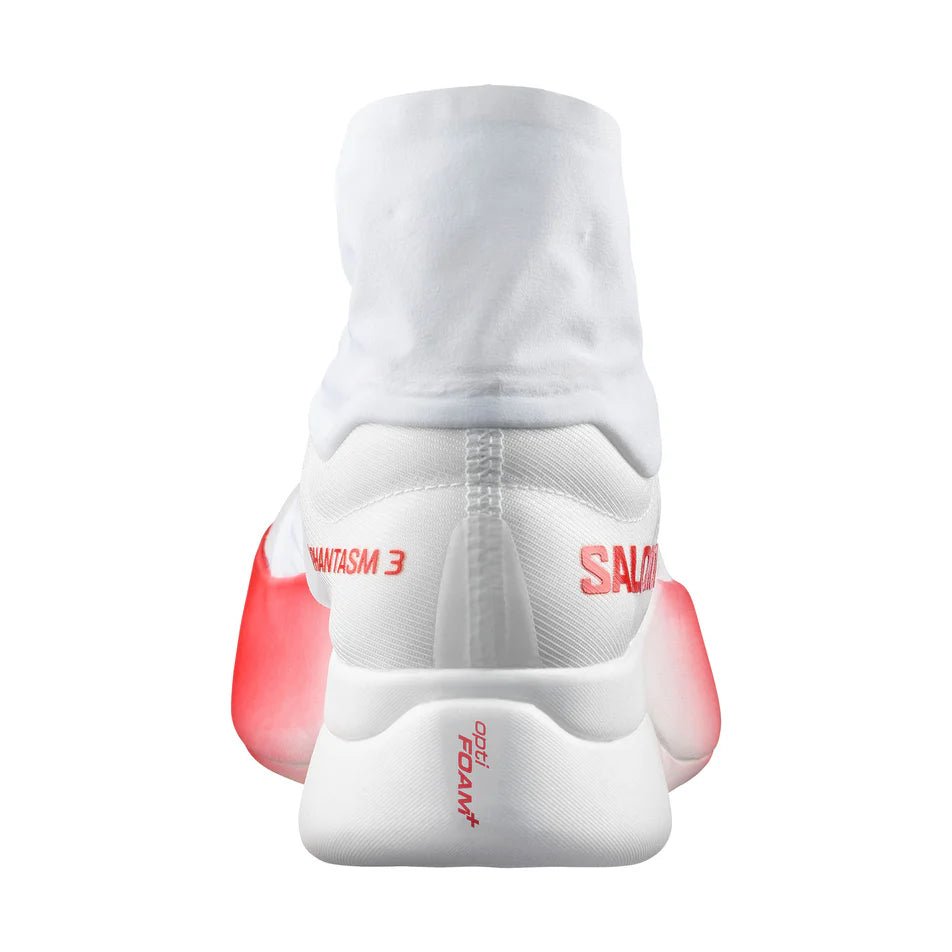Salomon S/LAB Phantasm 3 - White / White / Fiery Red - Interval Running