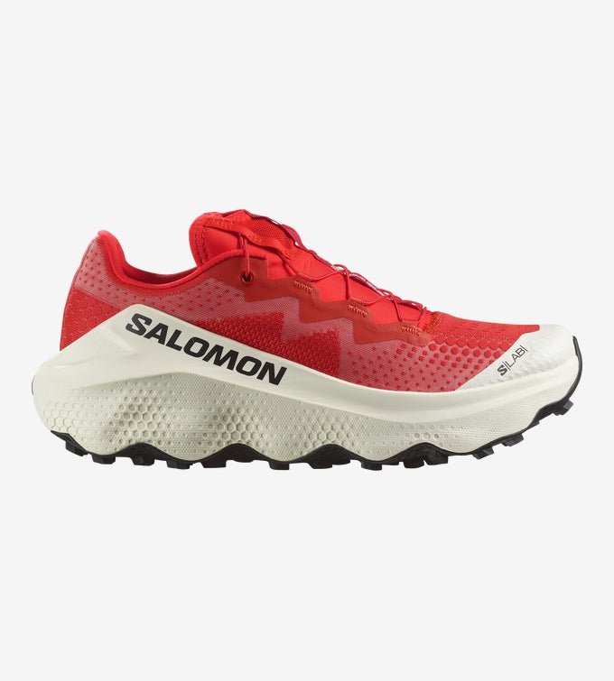 Salomon S/Lab Ultra Glide Unisex – Fiery Red / Pompeian Red / Vanilla Ice - Interval Running