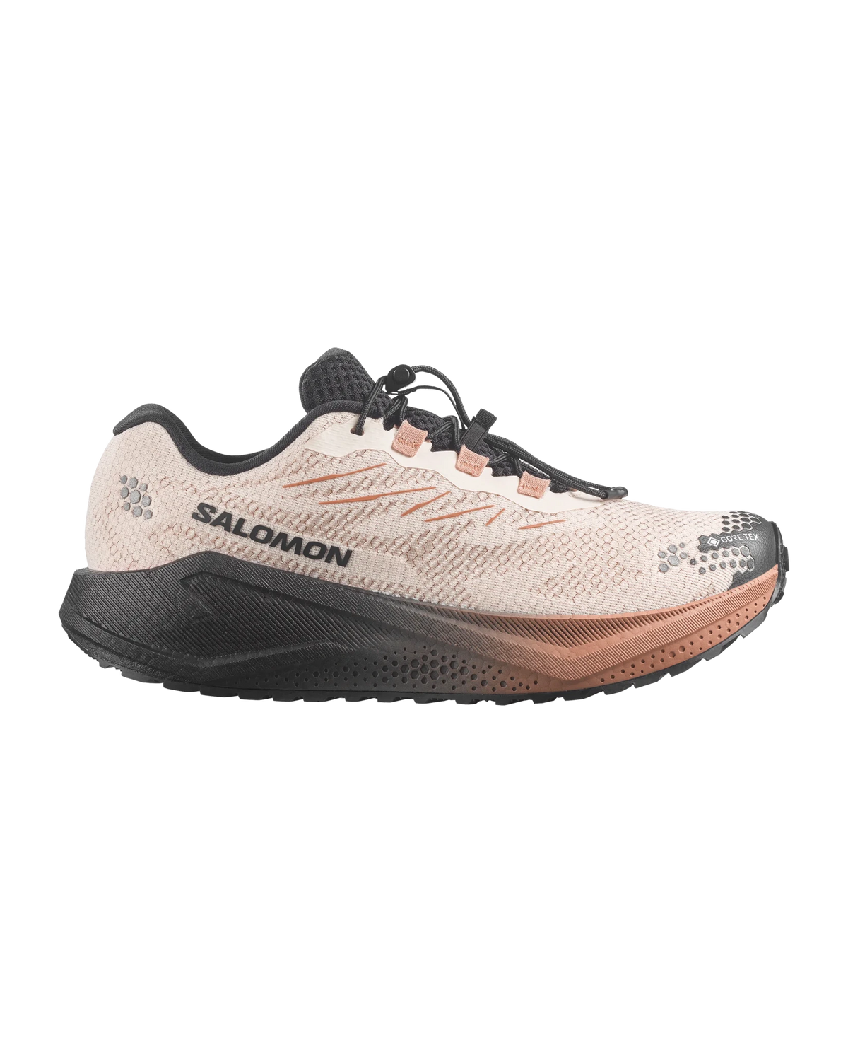 Salomon Women's Aero Blaze 4 GRVL GTX - Vanilla Ice / Black / Burro - Interval Running