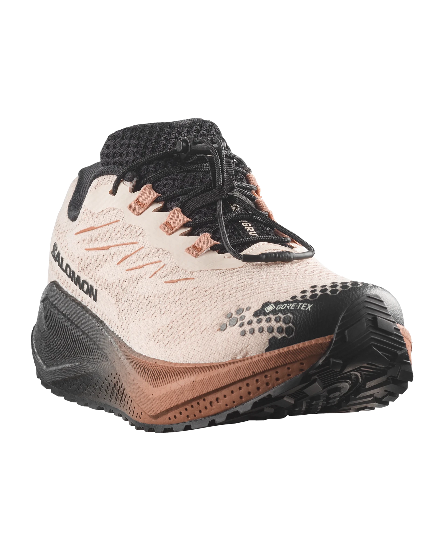 Salomon Women's Aero Blaze 4 GRVL GTX - Vanilla Ice / Black / Burro - Interval Running