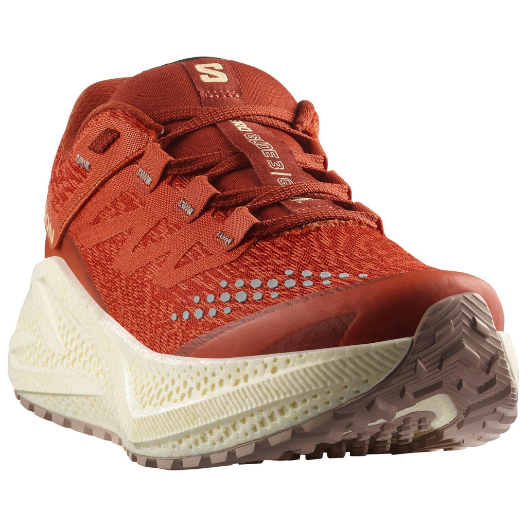 Salomon Women's Aero Glide 3 GRVL - Burnt Ochre / Vanilla Ice / Etherea - Interval Running