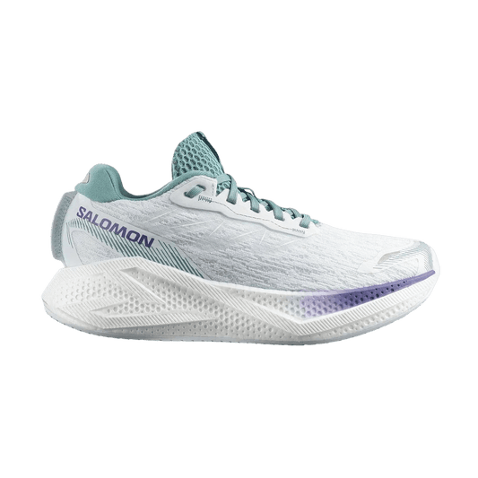 Salomon Women's Aero Glide 4 – Ancient Water / White / Oil Blue - Interval Running