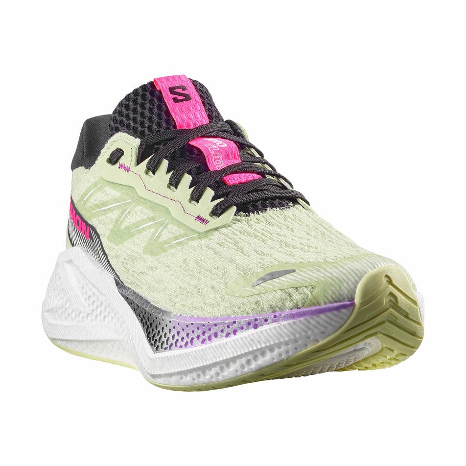 Salomon Women's Aero Glide 4 – Butterly / White / Black - Interval Running