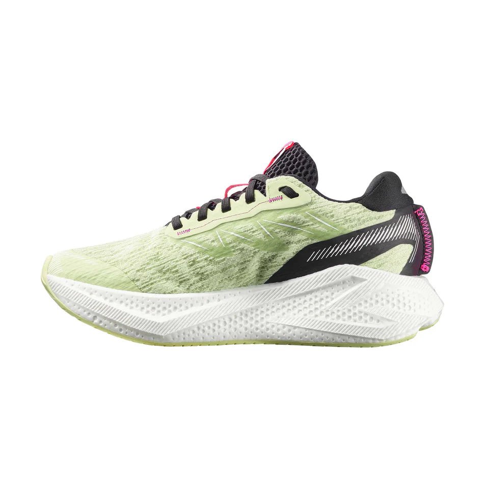 Salomon Women's Aero Glide 4 – Butterly / White / Black - Interval Running