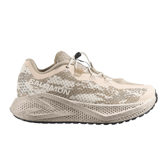 Salomon Women's Aero Glide 4 GRVL – Tapioca / Desert Tan / Burro - Interval Running