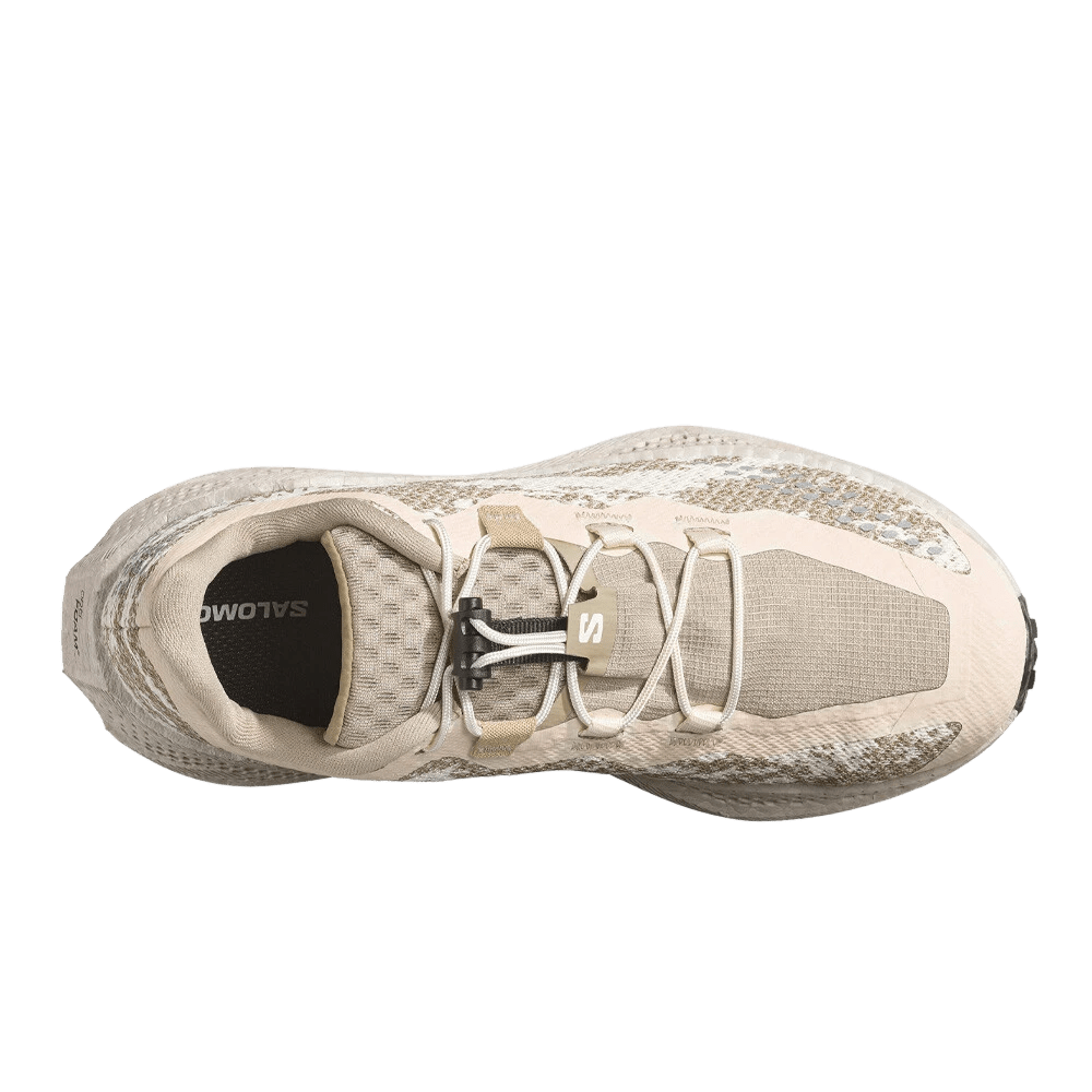 Salomon Women's Aero Glide 4 GRVL – Tapioca / Desert Tan / Burro - Interval Running