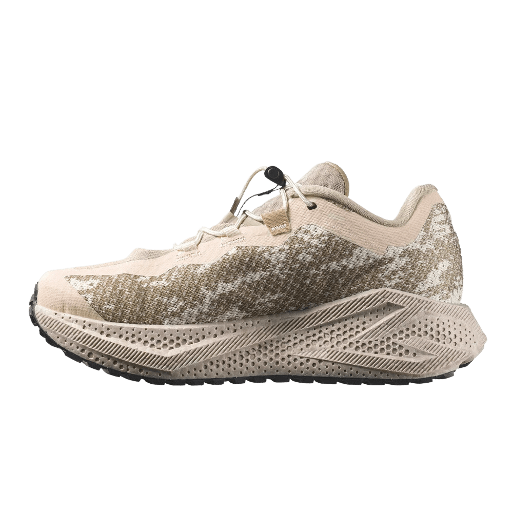 Salomon Women's Aero Glide 4 GRVL – Tapioca / Desert Tan / Burro - Interval Running