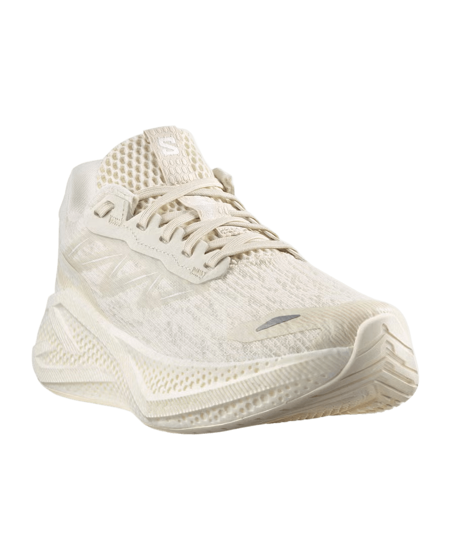 Salomon Women's Aero Glide 4 – Vanilla Ice / White - Interval Running