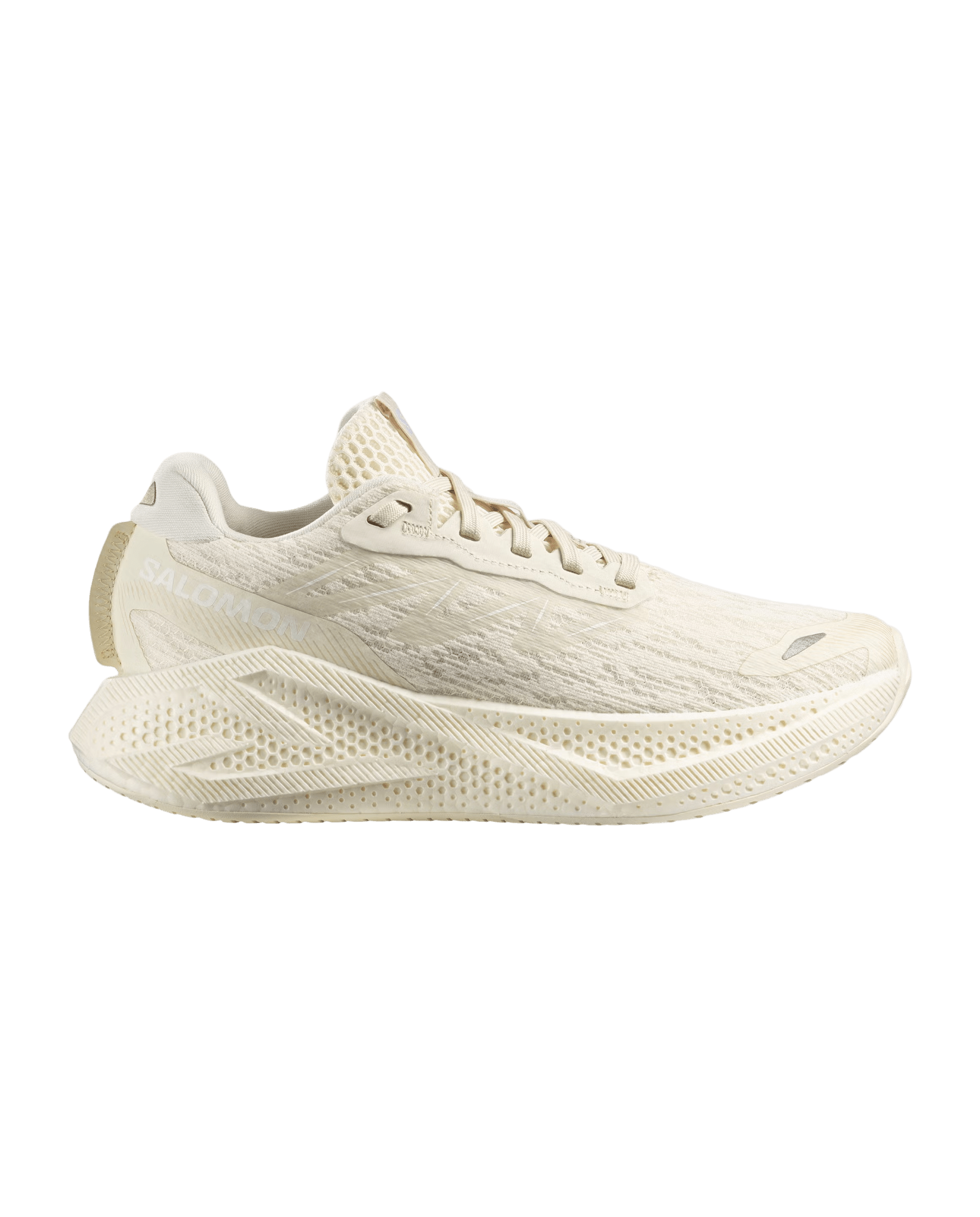 Salomon Women's Aero Glide 4 – Vanilla Ice / White - Interval Running