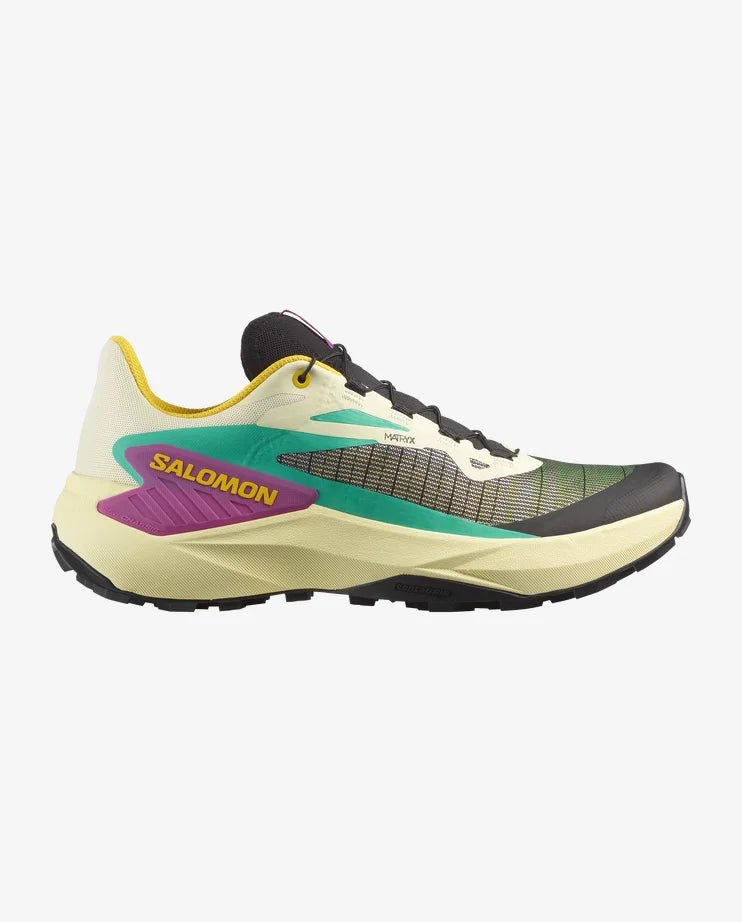 Salomon Women's Genesis - Transparent Yellow / Black / Willowherb - Interval Running