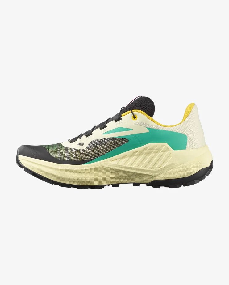 Salomon Women's Genesis - Transparent Yellow / Black / Willowherb - Interval Running