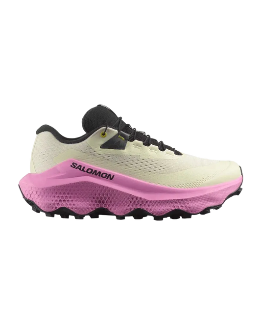 Salomon Women's Ultra Glide 3 | Almond Milk / Cyclamen / Black - Interval Running