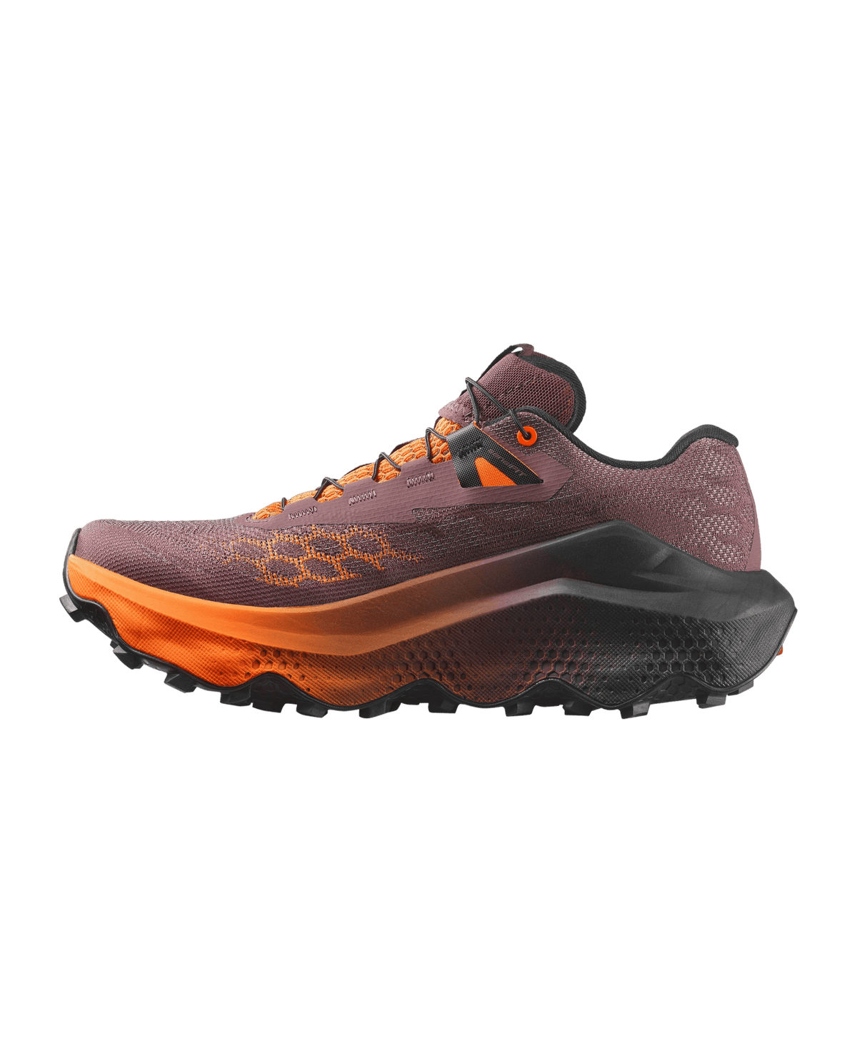 Salomon Women's Ultra Glide 4 – Huckleberry / Black / Red Orange - Interval Running