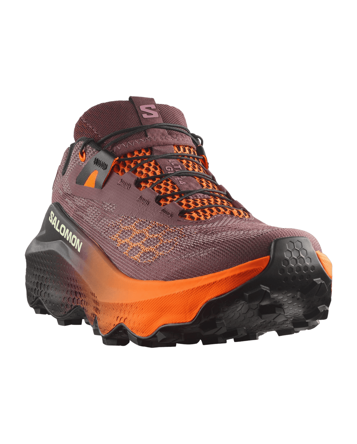 Salomon Women's Ultra Glide 4 – Huckleberry / Black / Red Orange - Interval Running