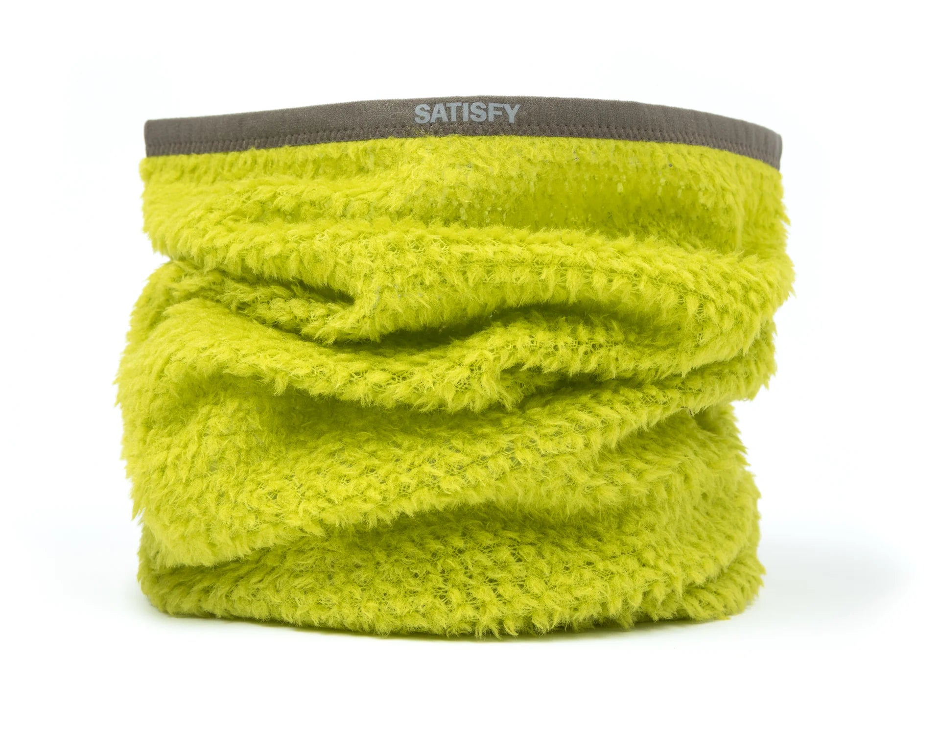 Satisfy FuzzFleece™ AD Neck Warmer | Grenoble Green - Interval Running