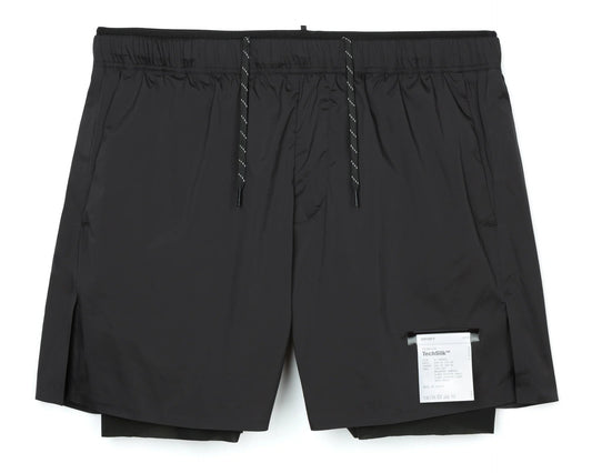 Satisfy TechSilk™ 5" Shorts | Black - Interval Running