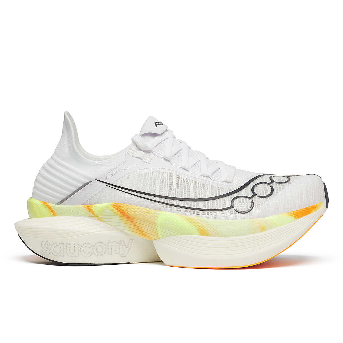 Saucony Endorphin Elite 2 – White / Peel - Interval Running