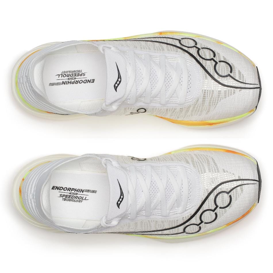 Saucony Endorphin Elite 2 – White / Peel - Interval Running