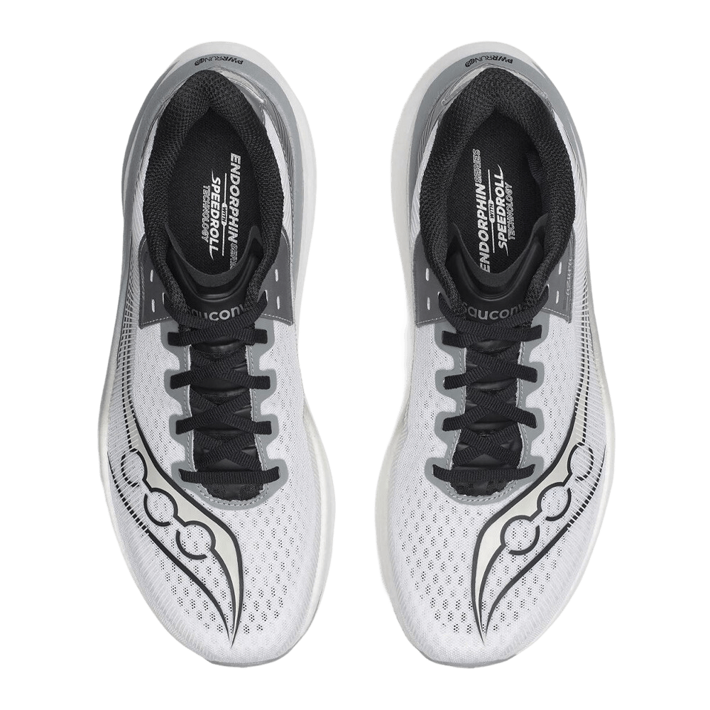 Saucony Men’s Endorphin Azura – White / Fossil - Interval Running