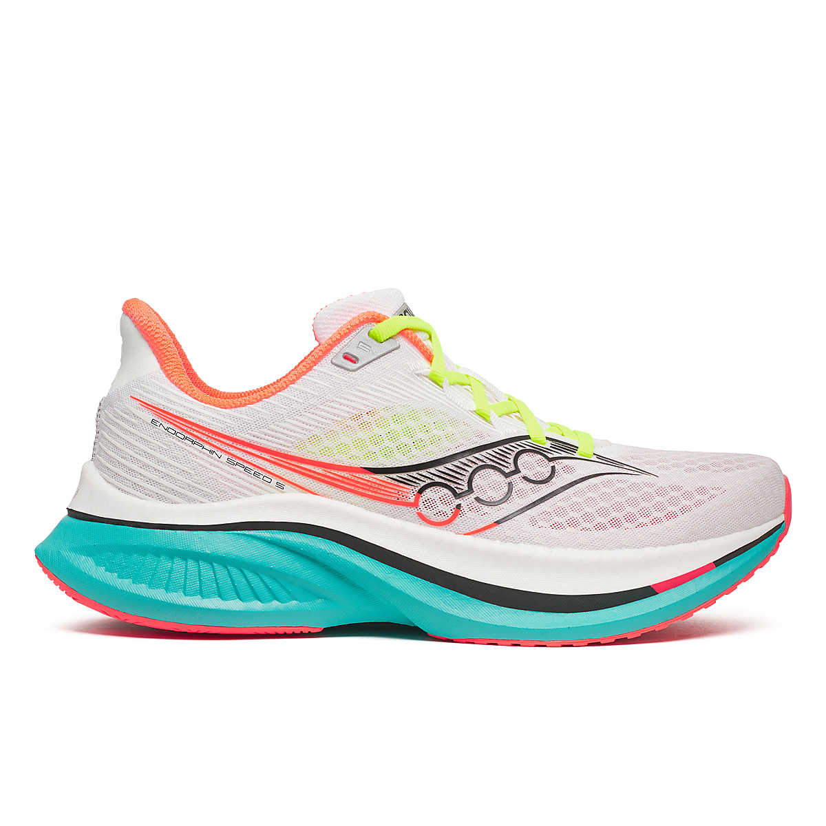 Saucony Men’s Endorphin Speed 5 | White / Mutant - Interval Running