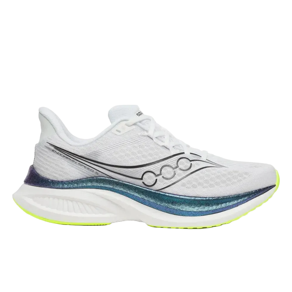 Saucony Men’s Endorphin Speed 5 | White / Nightsky - Interval Running