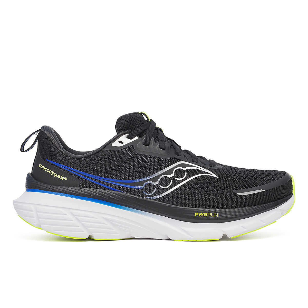 Saucony Men's Guide 18 | Black / Lapis - Interval Running