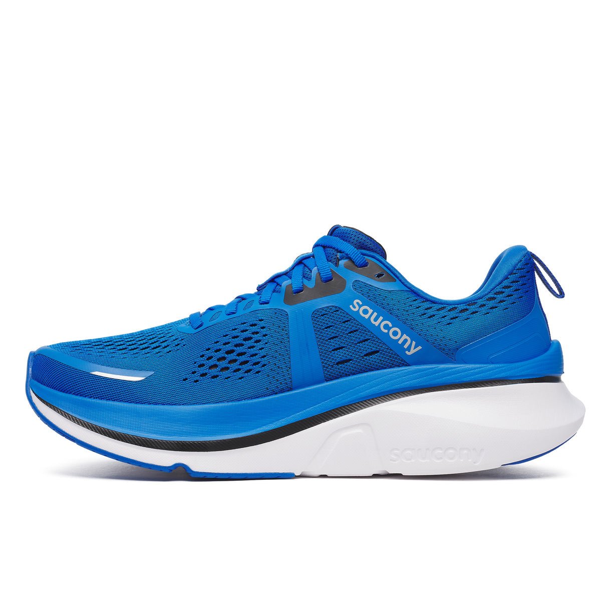 Saucony Men's Guide 18 – Skydiver / Black - Interval Running
