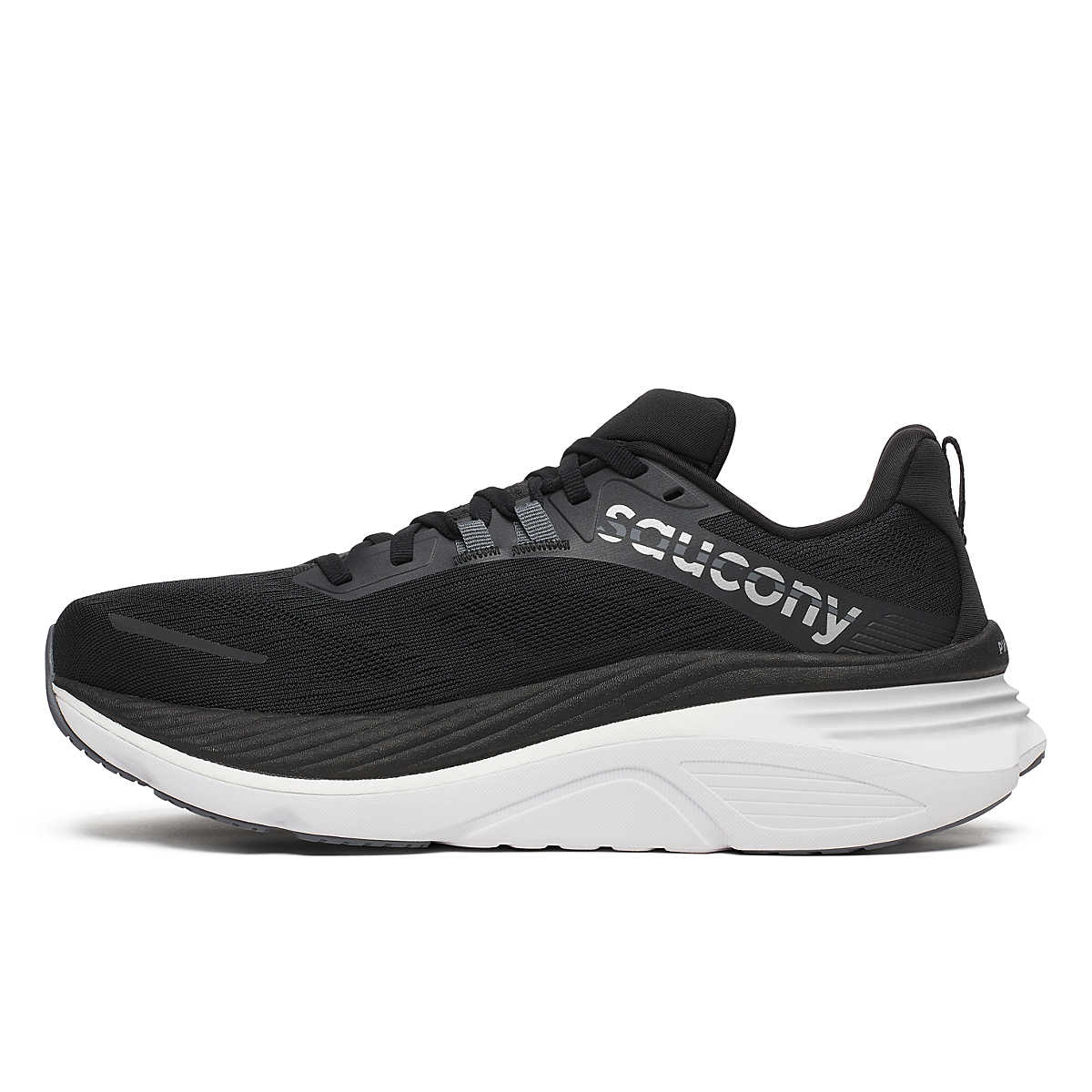 Saucony Men's Hurricane 24 - Black / Carbon - Interval Running