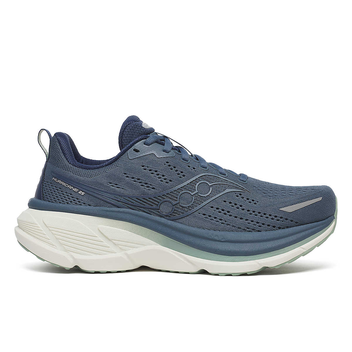 Saucony Men's Hurricane 25 | Dusk / Iceberg - Interval Running