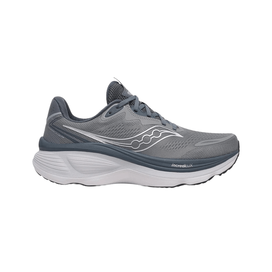 Saucony Men's Hurricane 26 – Cinder / Gun Metal - Interval Running