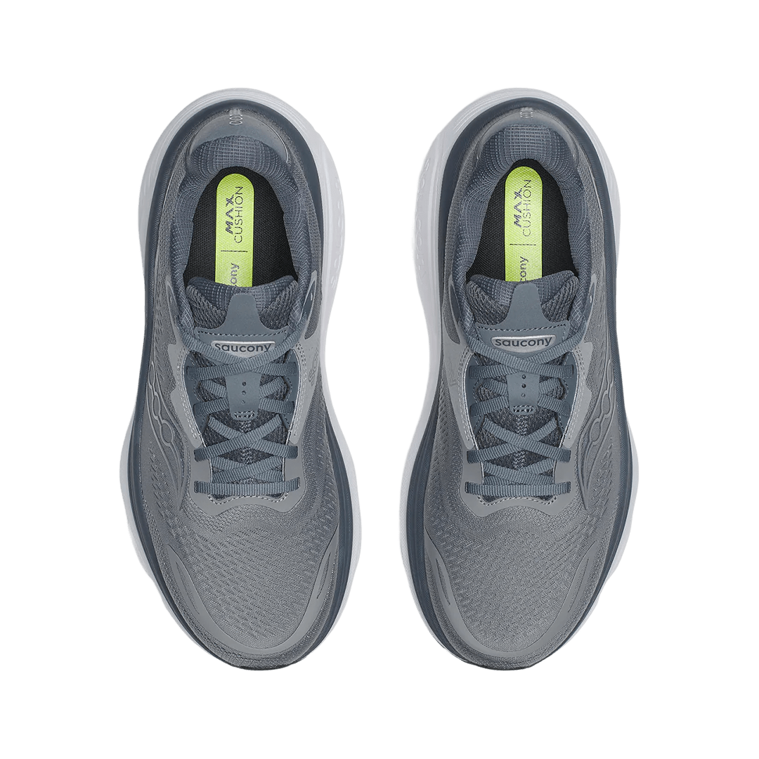 Saucony Men's Hurricane 26 – Cinder / Gun Metal - Interval Running