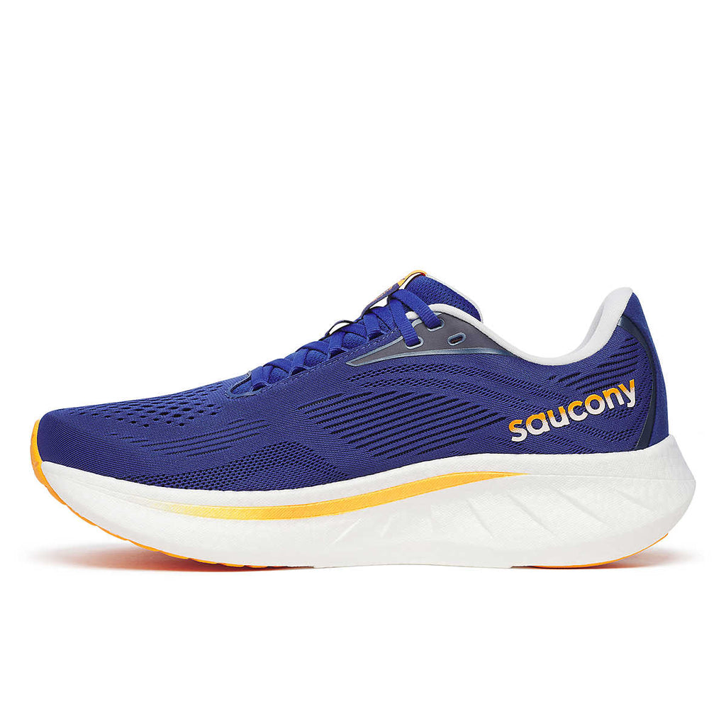 Saucony Men's Ride 18 - Azurite | Peel - Interval Running