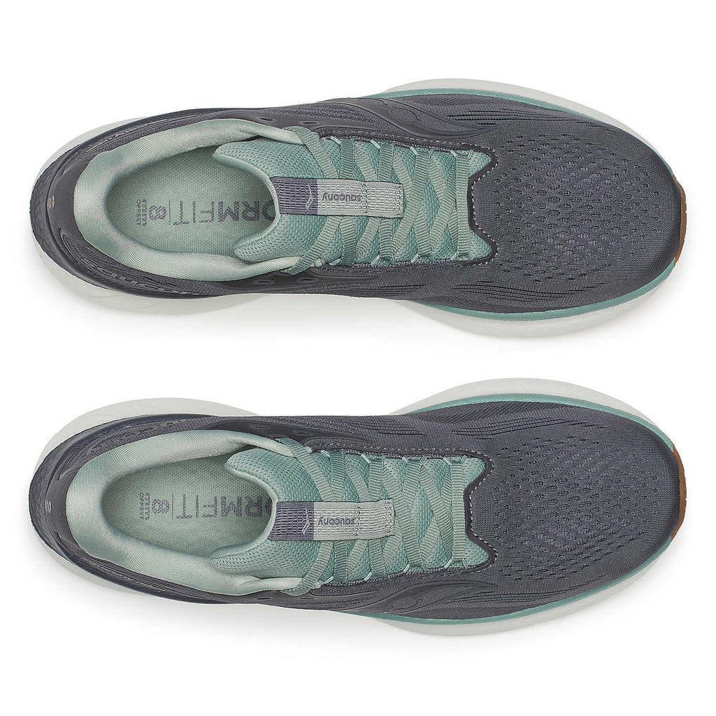 Saucony Men's Ride 18 - Carbon | Iceberg - Interval Running