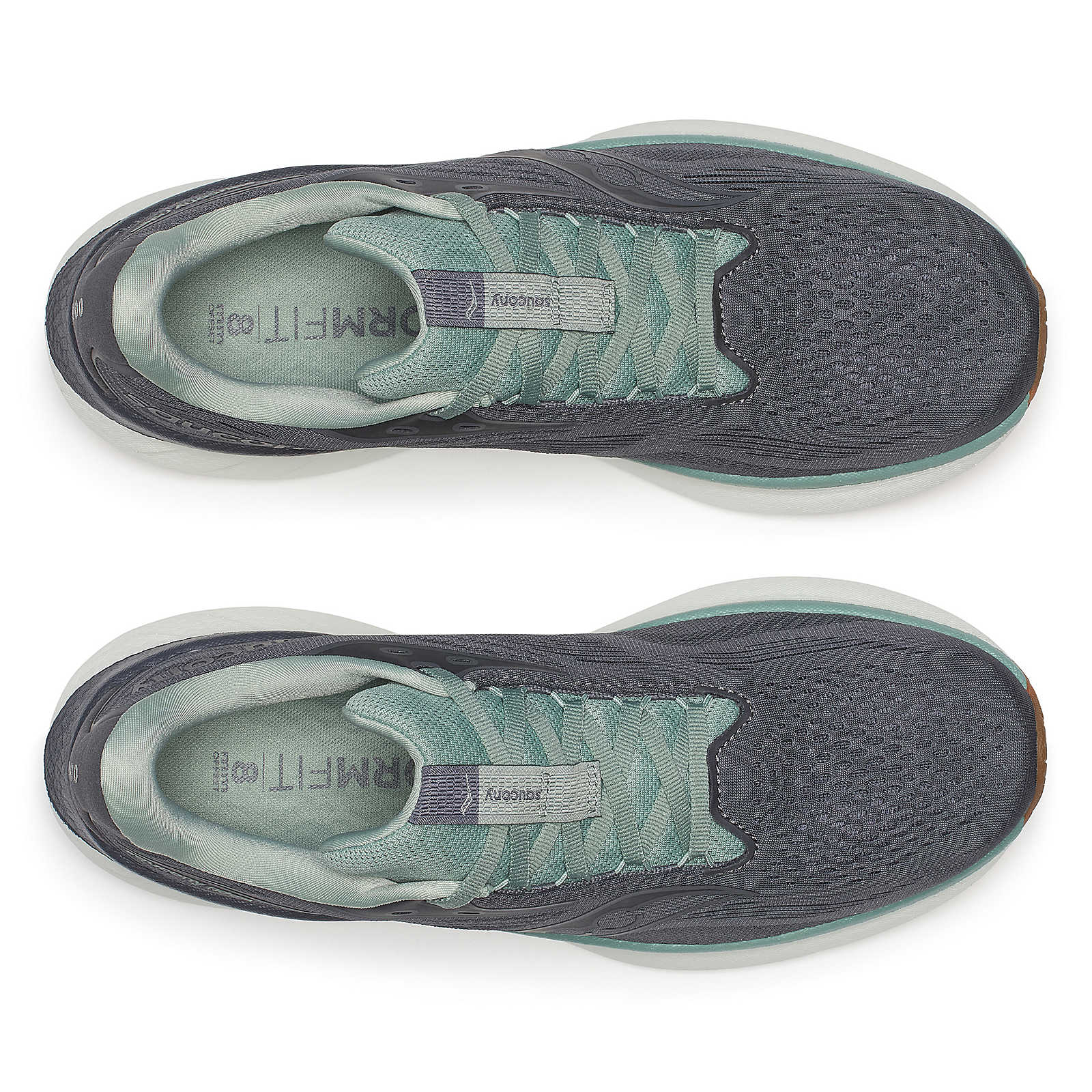 Saucony Men's Ride 18 - Carbon | Iceberg - Interval Running