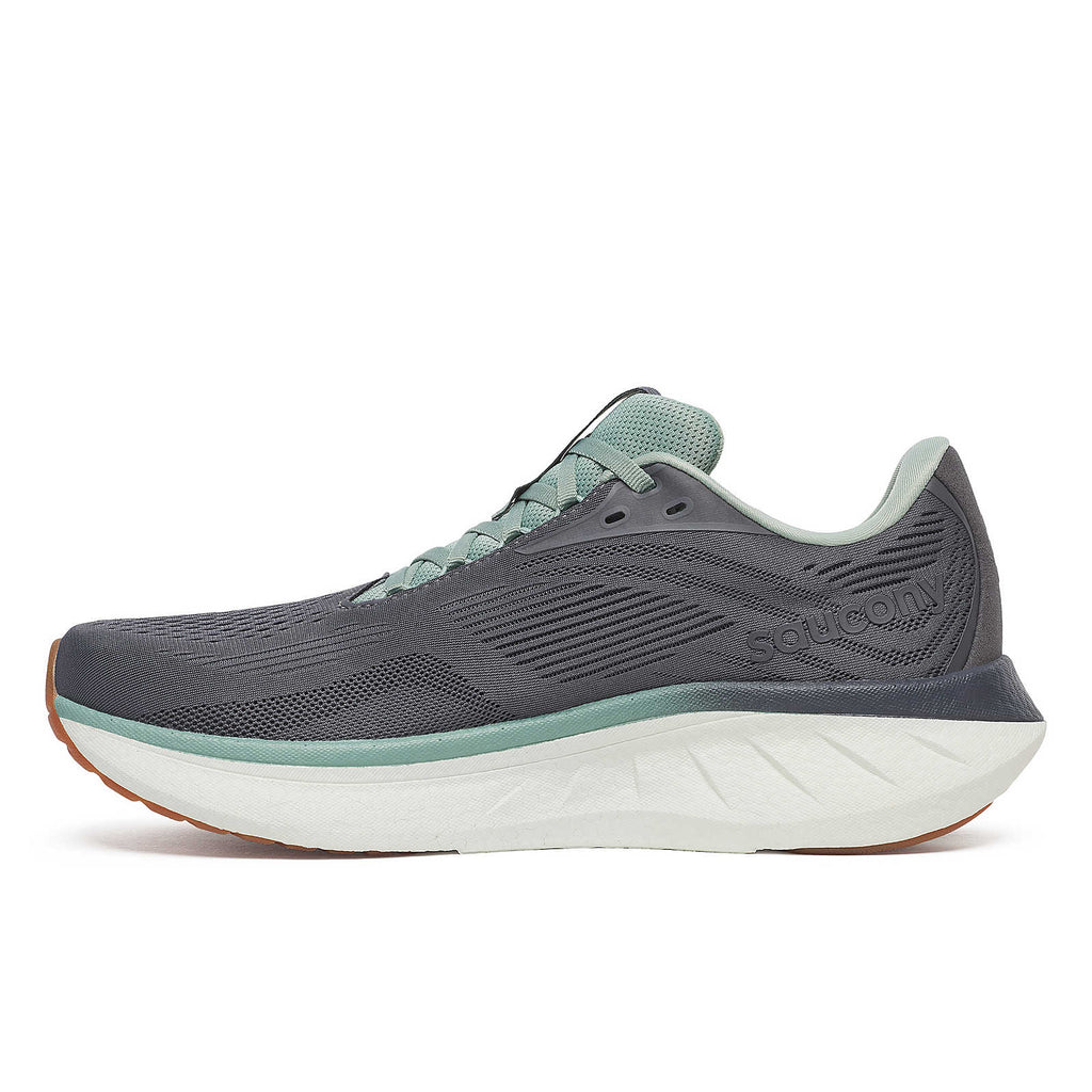 Saucony Men's Ride 18 - Carbon | Iceberg - Interval Running