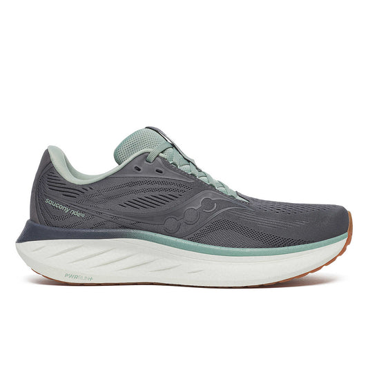 Saucony Men's Ride 18 - Carbon | Iceberg - Interval Running