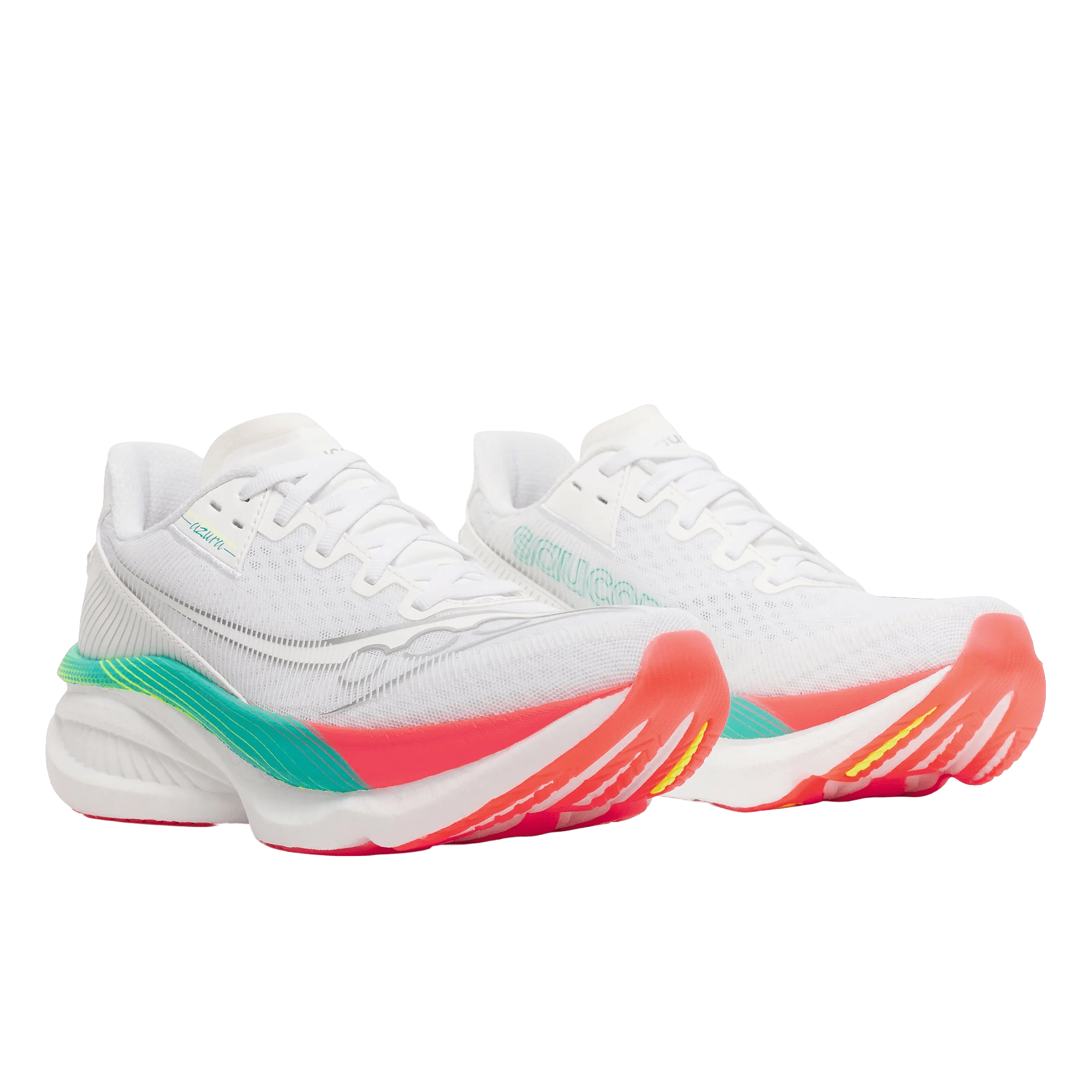Saucony Women’s Endorphin Azura – White / Multi - Interval Running