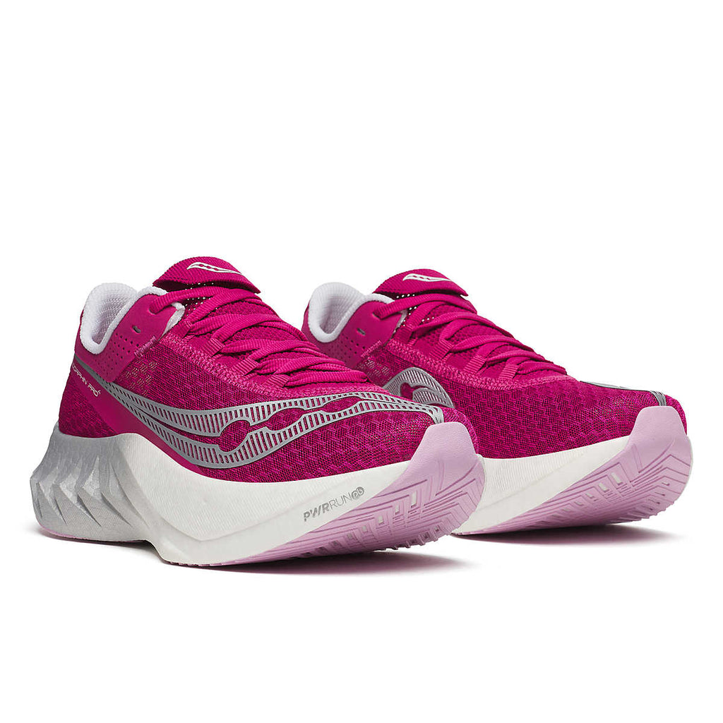 Saucony Women's Endorphin Pro 4 - Magenta - Interval Running