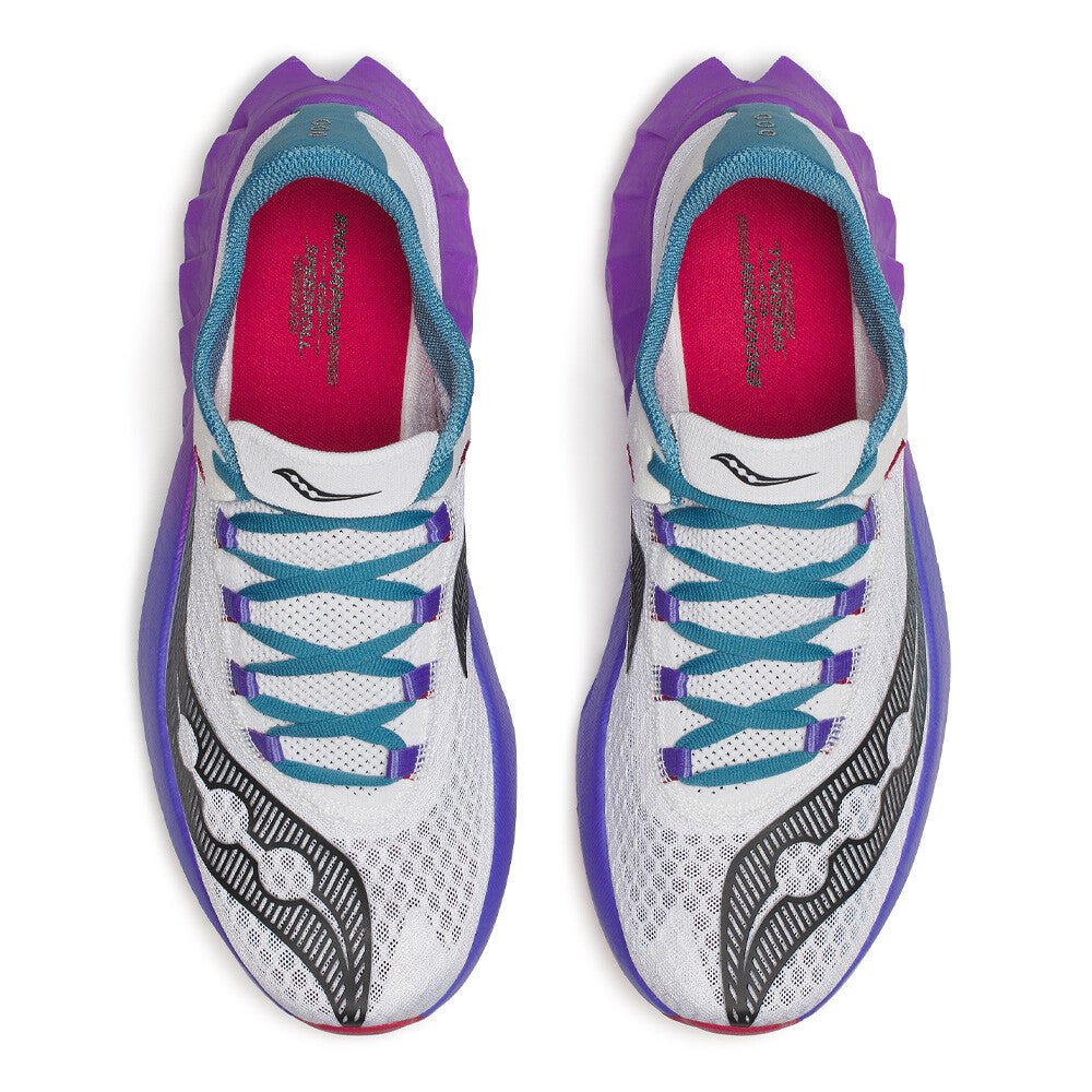 Saucony Women's Endorphin Pro 4 - White - Interval Running