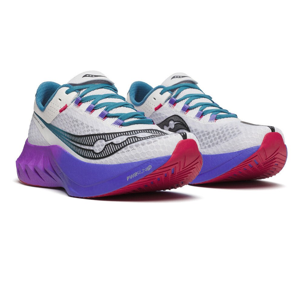 Saucony Women's Endorphin Pro 4 - White - Interval Running