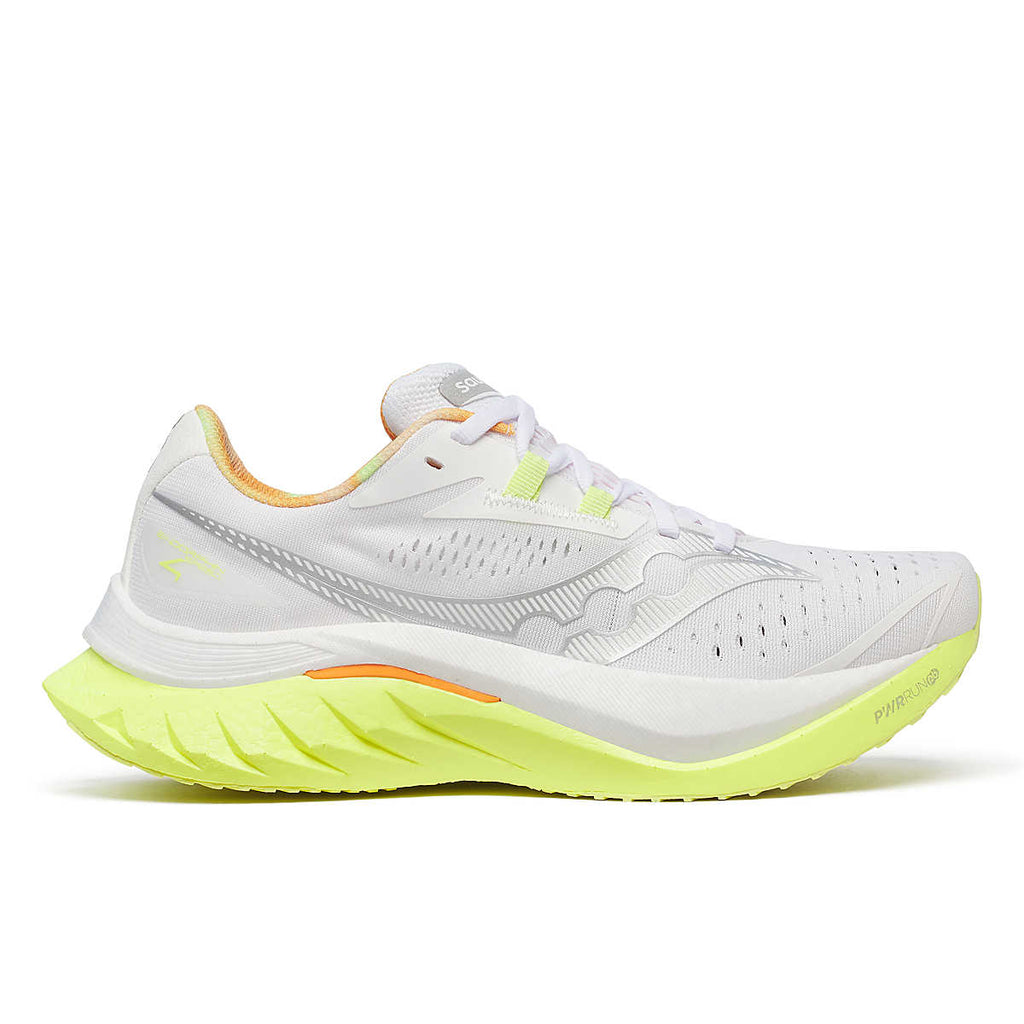 Saucony Women’s Endorphin Speed 4 - White / Sunny - Interval Running